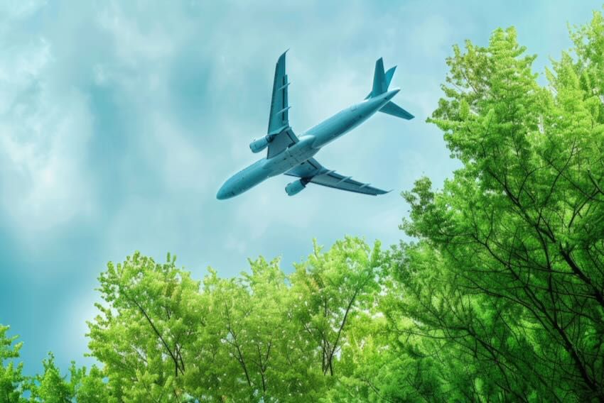 Aviation emissions AdobeStock