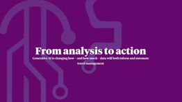 From analysis to action