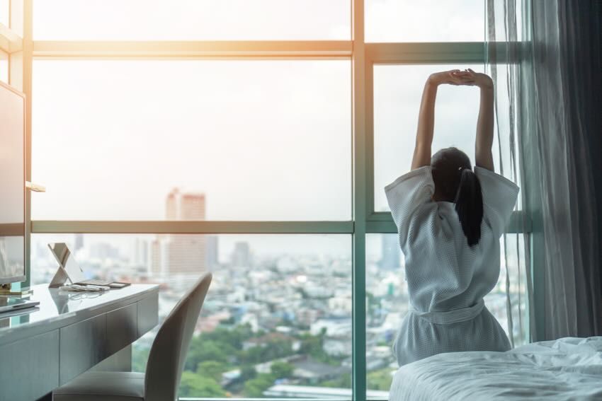 Generic business hotel room