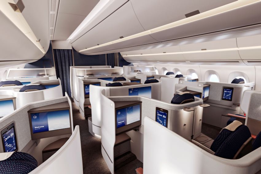 Lufthansa Allegris business class 2024