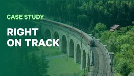Right on track