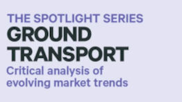 The Spotlight Series: Ground transport The Spotlight Series: Ground transport