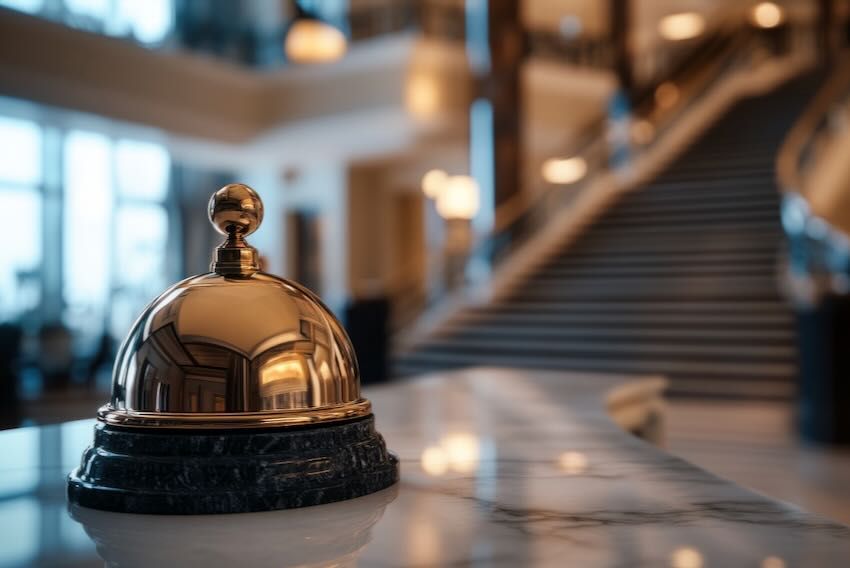 Hotel reception bell AdobeStock